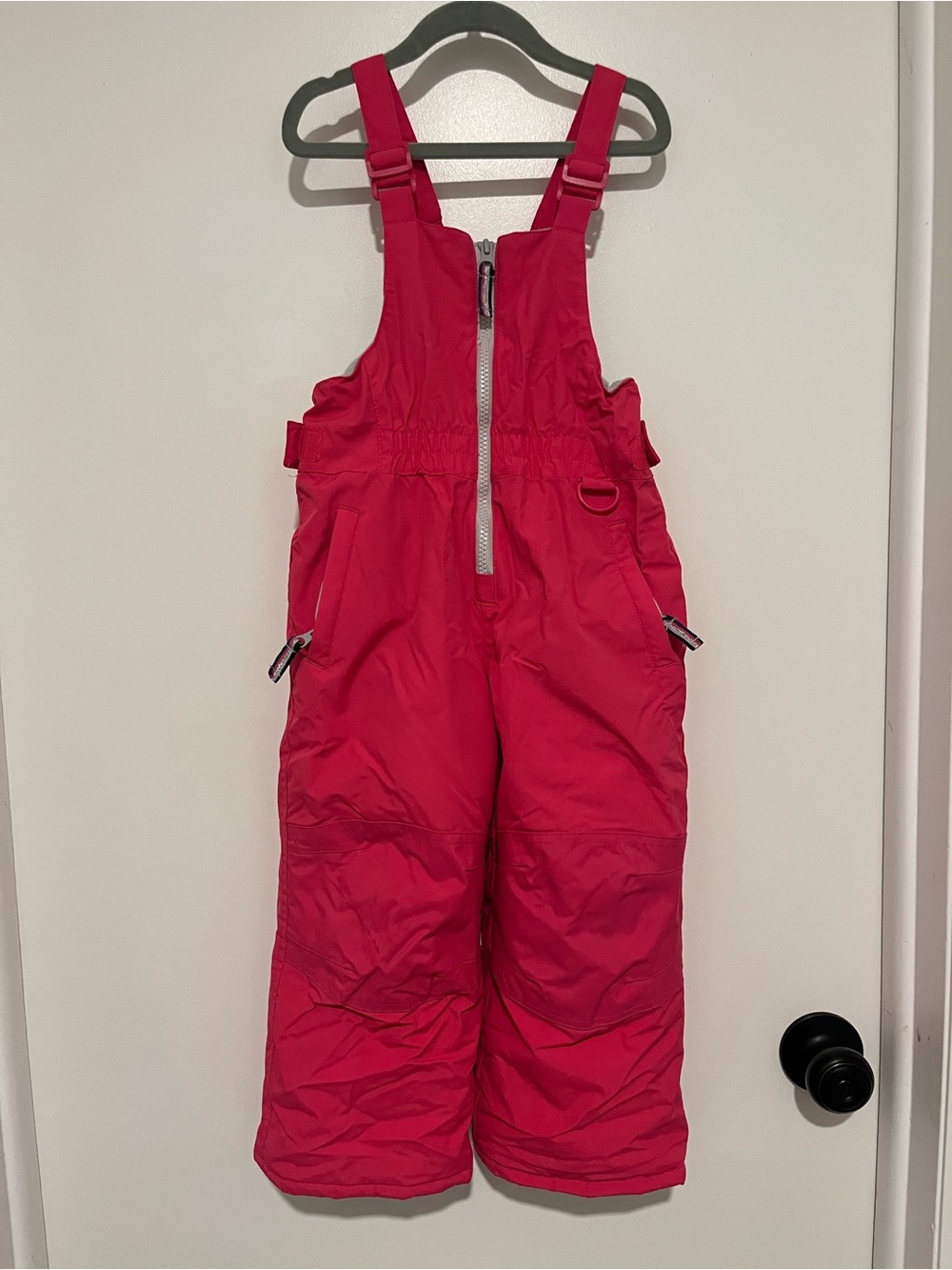 Amazon Essentials Kids Pink Waterproof Snow Overalls 4T
